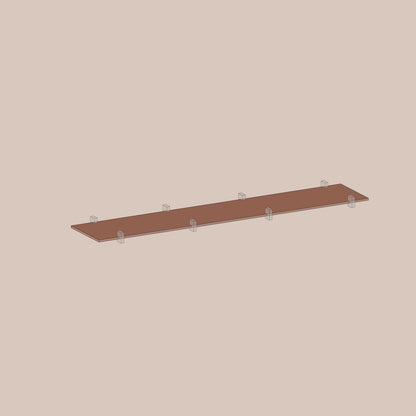 Abel system - Hylleplate Gulvmodell - 31 x 220 cm
