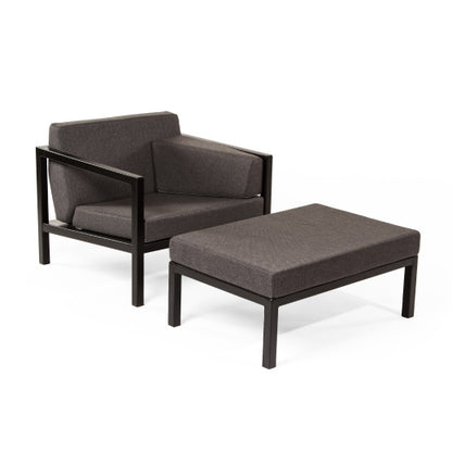 Sofastol med chaiselong og armelepute