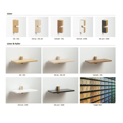 Abel system - Kombinasjon Bredde 160 - Høyde 9 spor - B