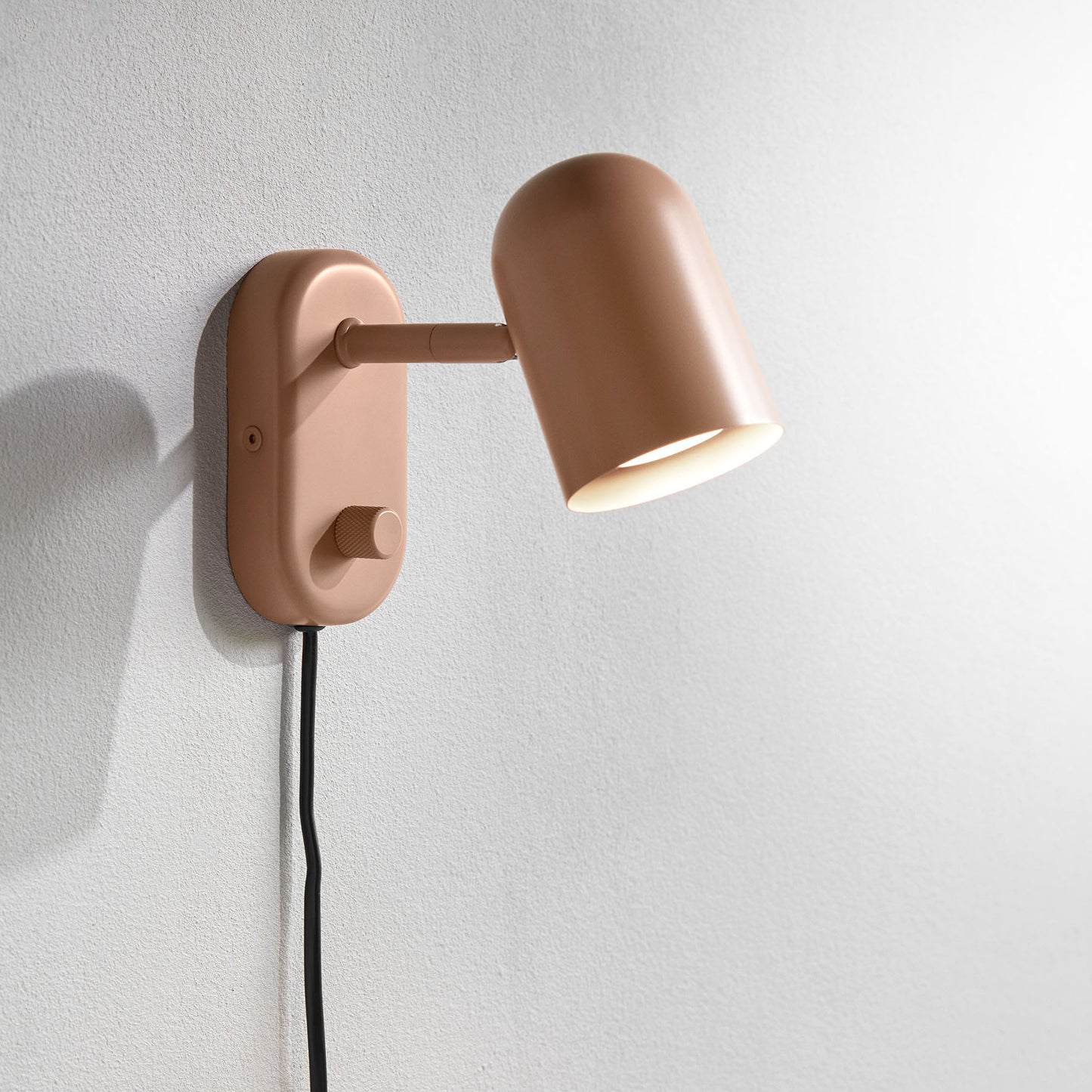 Buddy - Vegglampe - Sort
