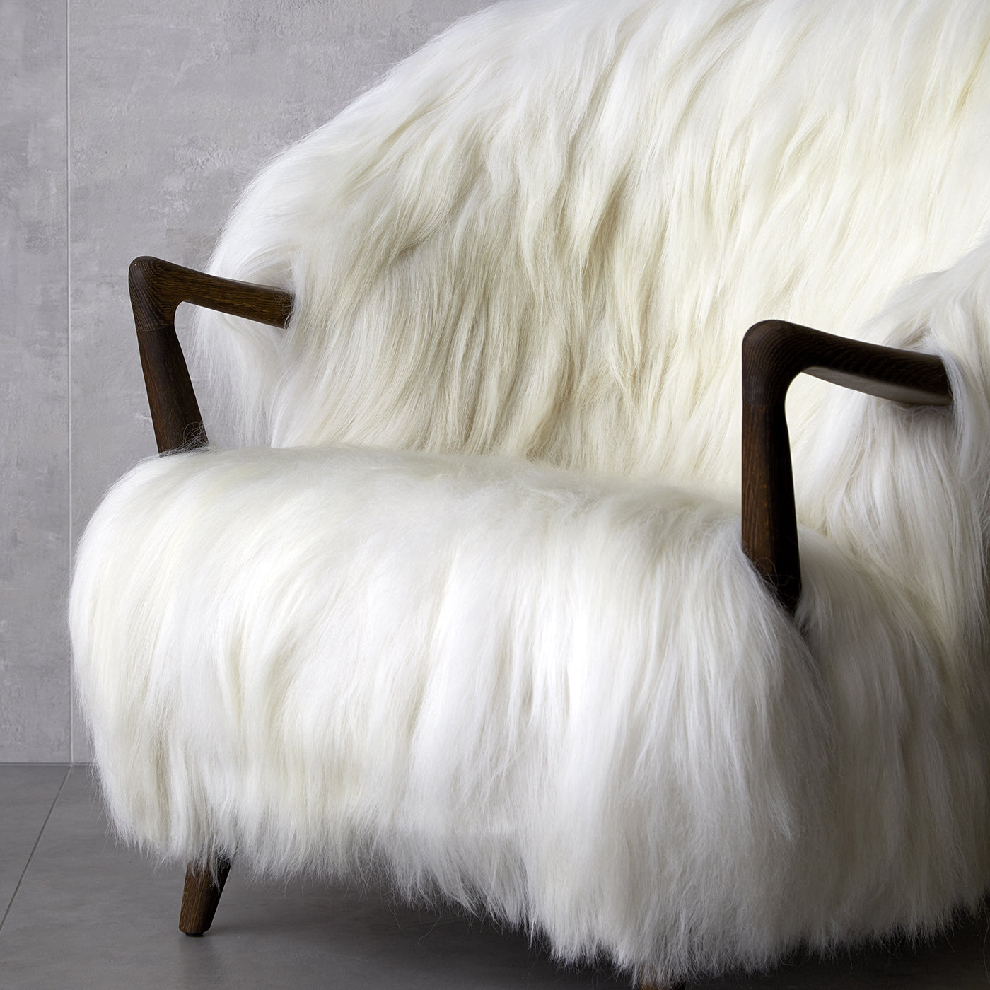 Fluffy - Lenestol - Sort