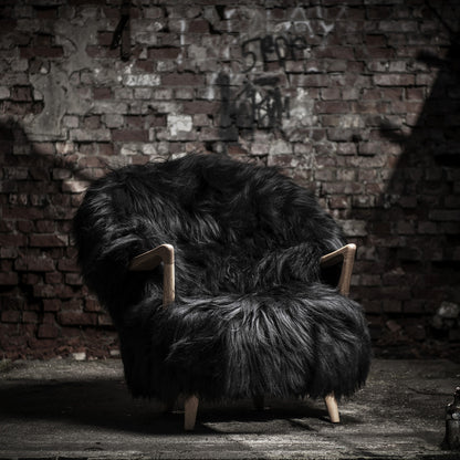 Fluffy - Lenestol - Sort