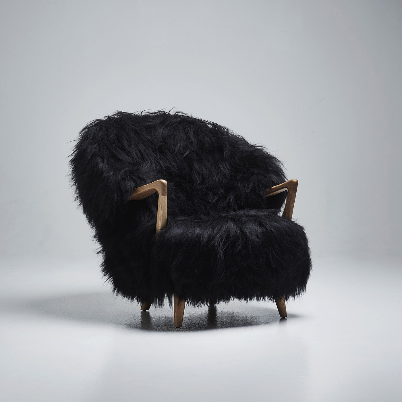 Fluffy - Lenestol - Sort