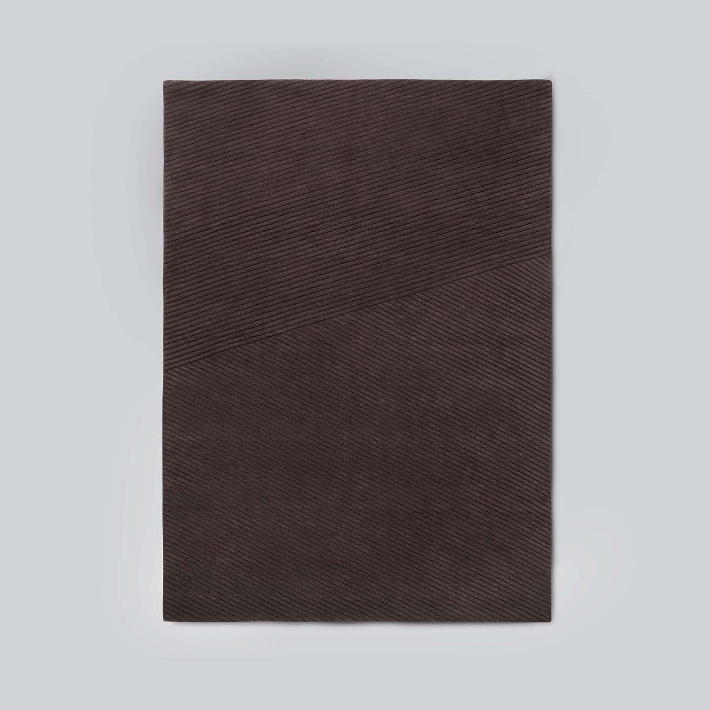 Row Gulvteppe 170x240 Mørk Grønn